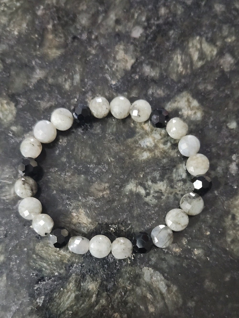Handmade Labradorite Beaded Bracelet